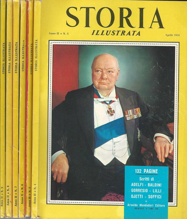 Storia illustrata Anno II-N° 4, 5, 6, 7, 8, 9 | Immagine Gallery 2