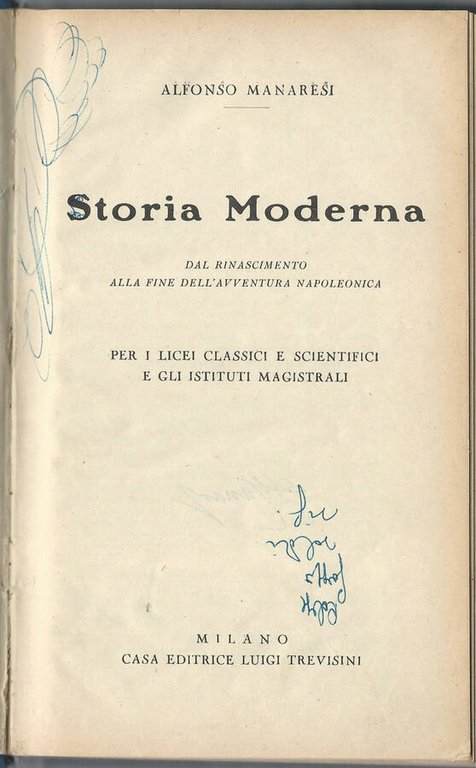 Storia Moderna