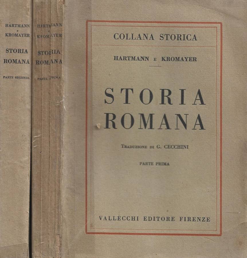 Storia romana. 2 voll.