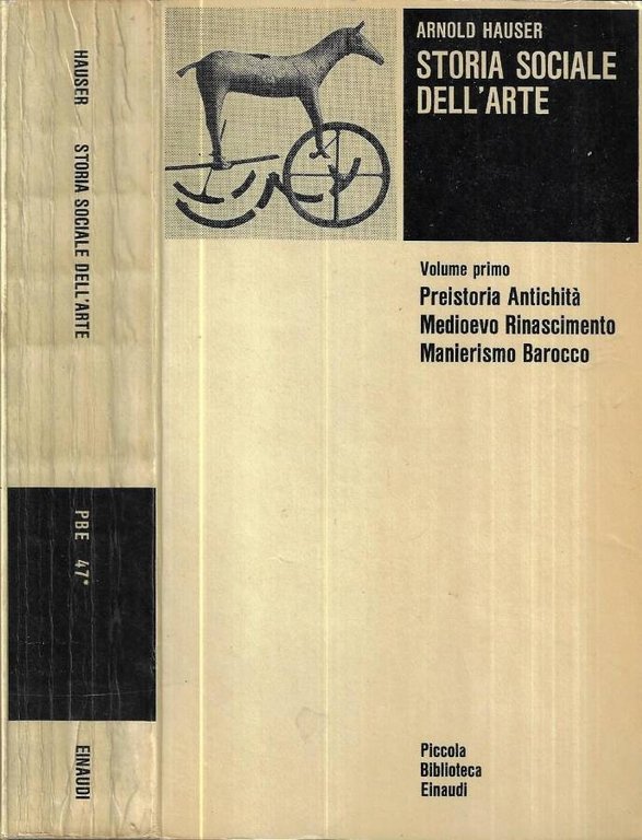 Storia sociale dell' arte Vol. I