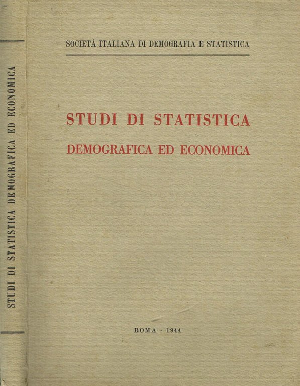 Studi di statistica demografica ed economica | Immagine Gallery 2