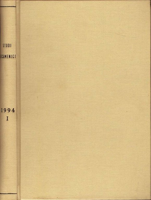 Studi ecumenici - Anno XII 1994 | Immagine Gallery 2