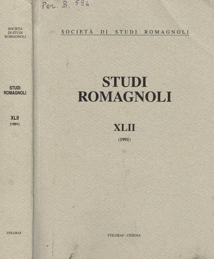 Studi romagnoli XLII 1991