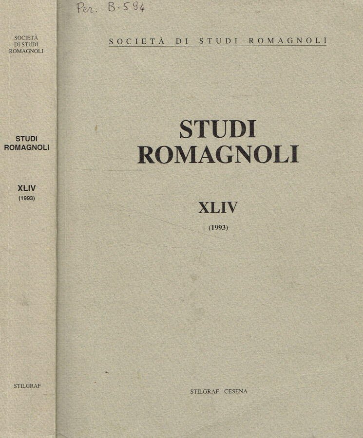 Studi romagnoli XLIV 1993