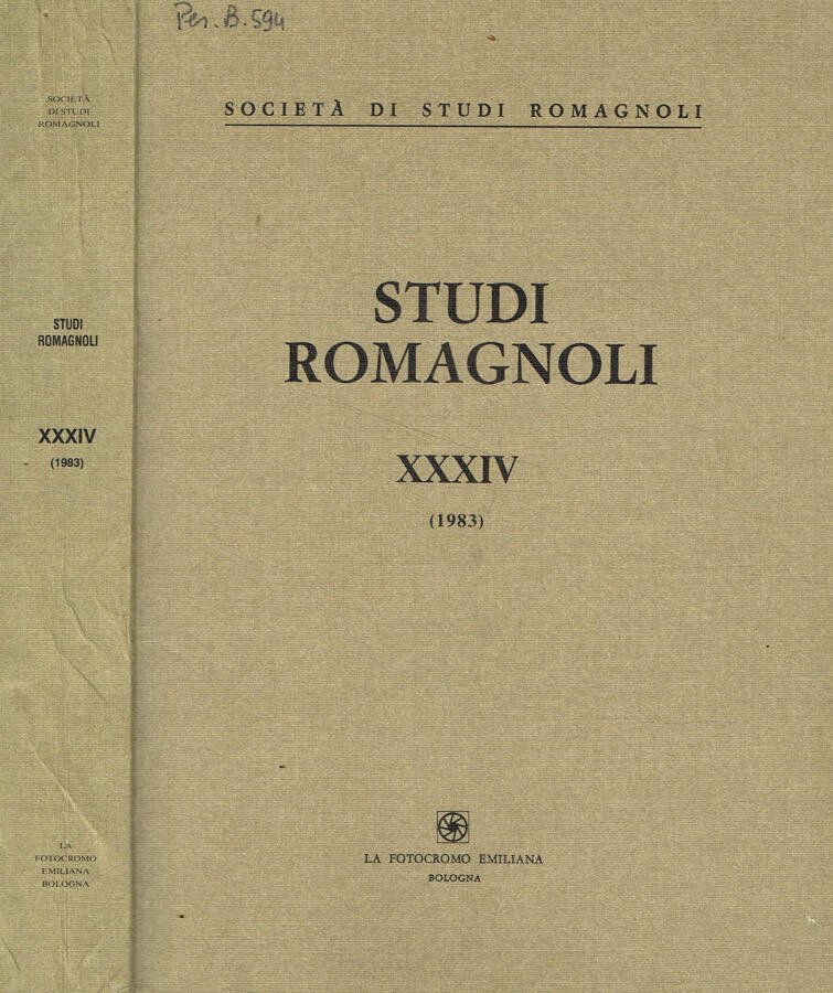 Studi romagnoli XXXIV 1983