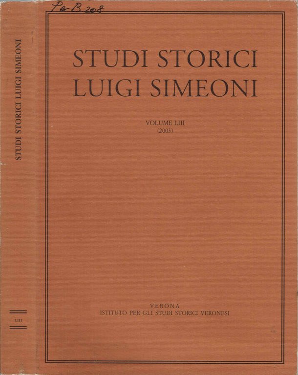 Studi Storici Luigi Simeoni