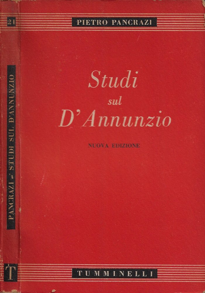 Studi sul D'Annunzio