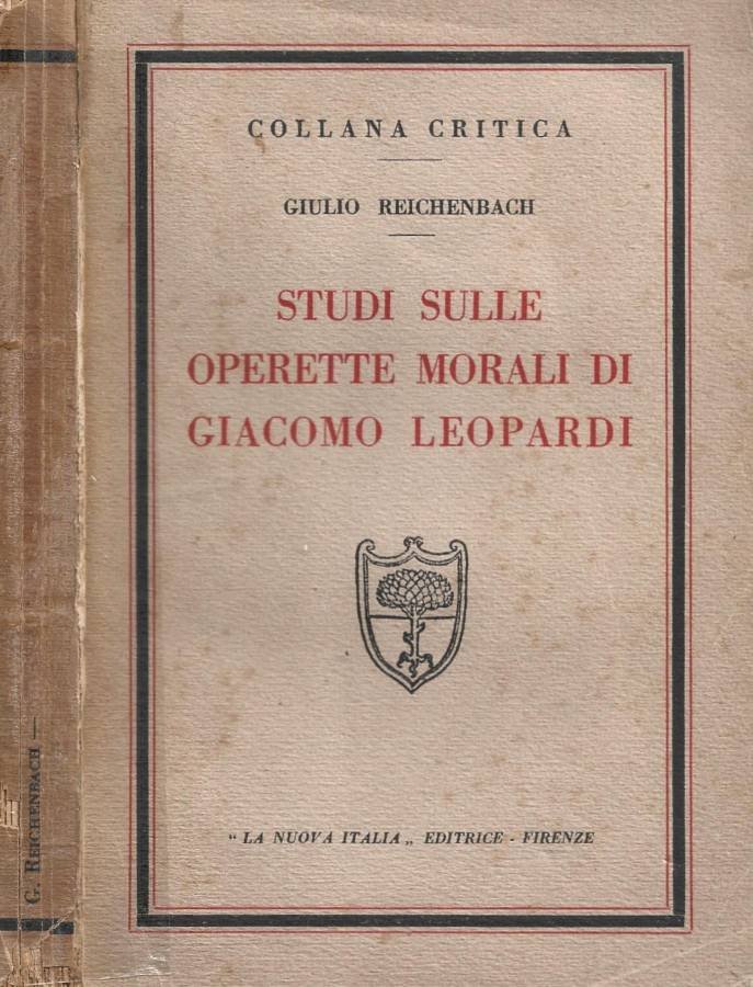 Studi sulle operette morali di Giacomo Leopardi
