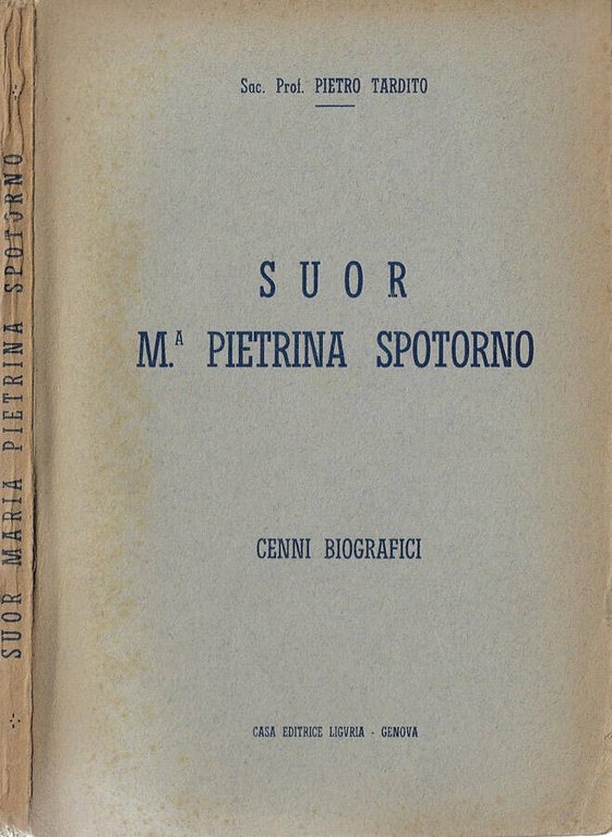 Suor M.a Pietrina Spotorno | Immagine Gallery 2
