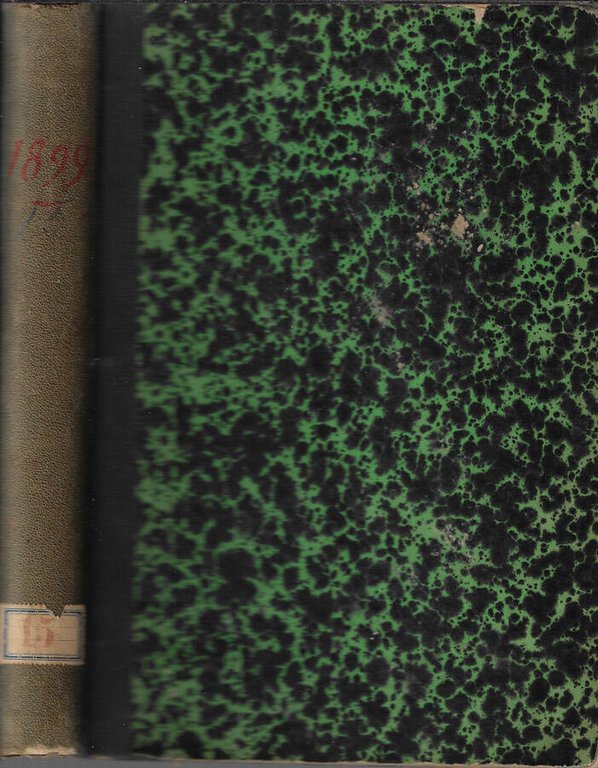 Supplemento annuale alla enciclopedia di chimica scientifica e industriale 1899