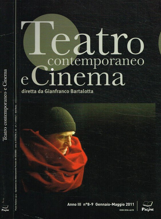 Teatro contemporaneo e cinema. Anno III n.8-9