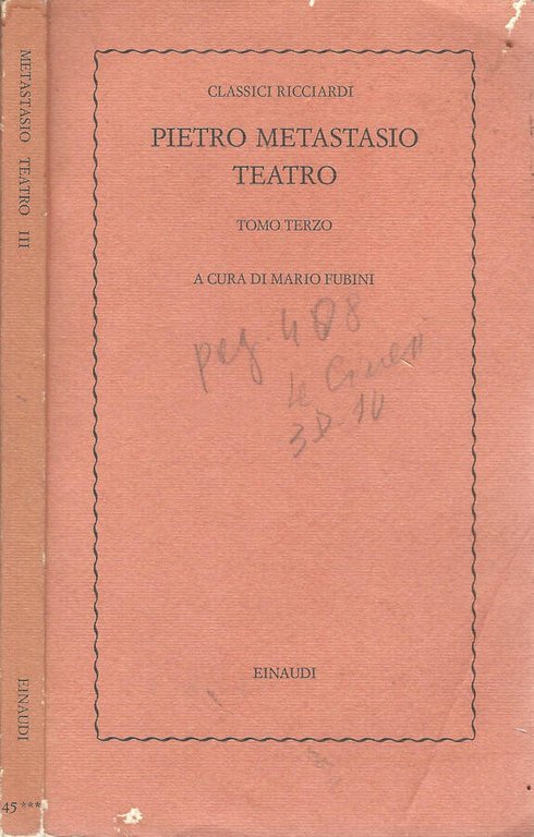 Teatro. Tomo III