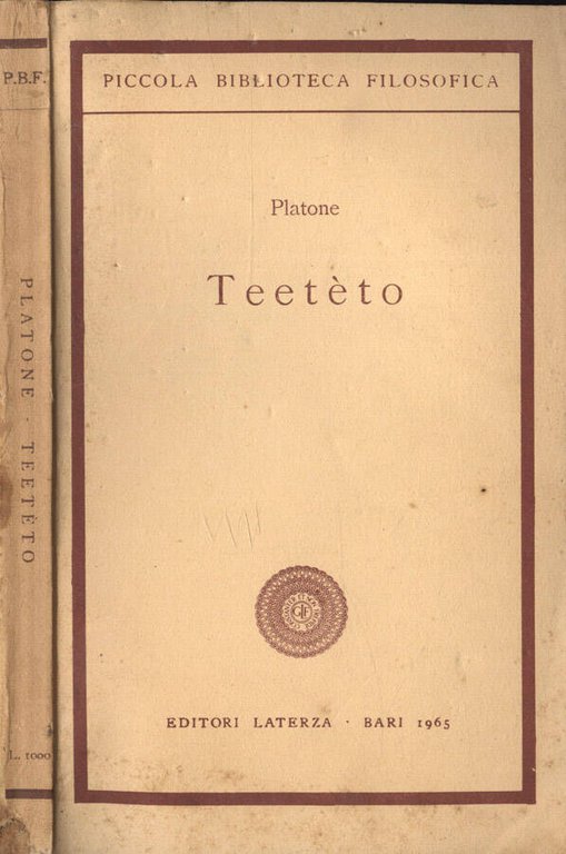 Teetèto | Immagine Gallery 2