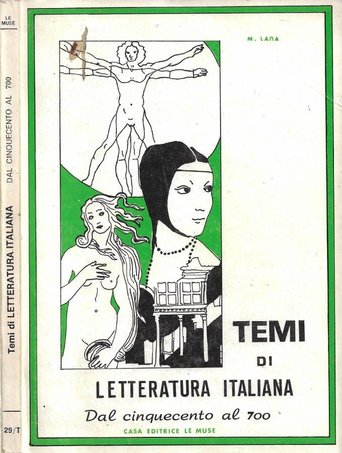 Temi di Letteratura Italiana. Vol. II: (Dal Cinquecento al Settecento) | Immagine principale