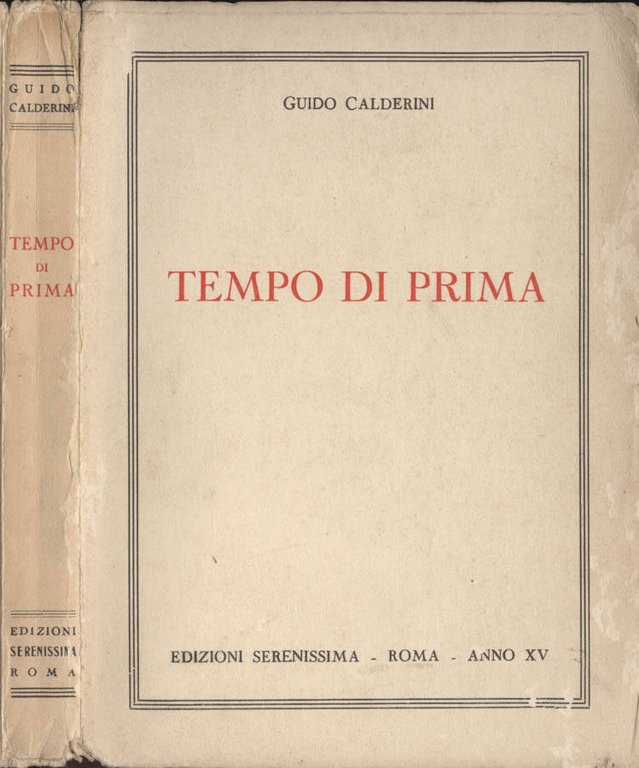 Tempo di prima