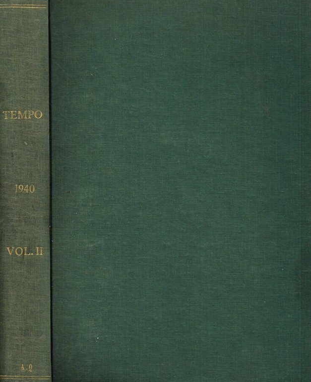 Tempo. Settimanale anno 1940 n.46, 47, 50, 51, 54, 55, …