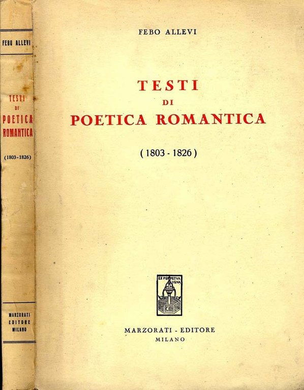 Testi Di Poetica Romantica