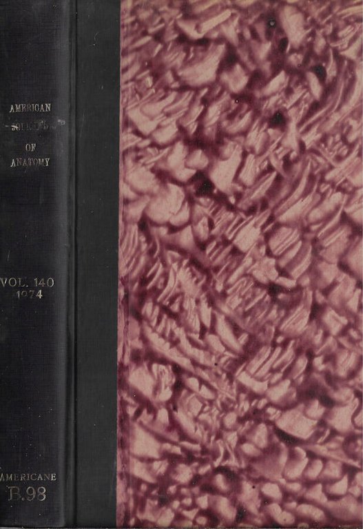 The american journal of anatomy Vol. 140 1974 | Immagine Gallery 2