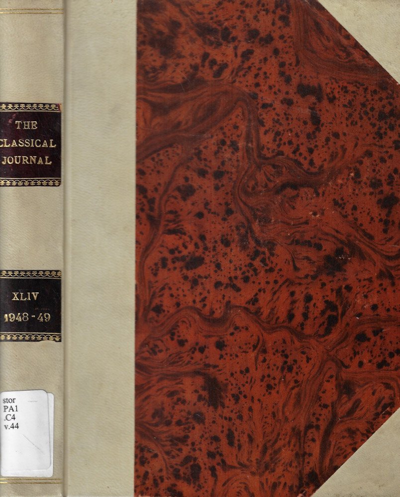 The classical journal 1948-1949