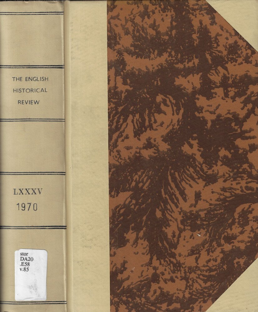 The english historical review Anno 1970