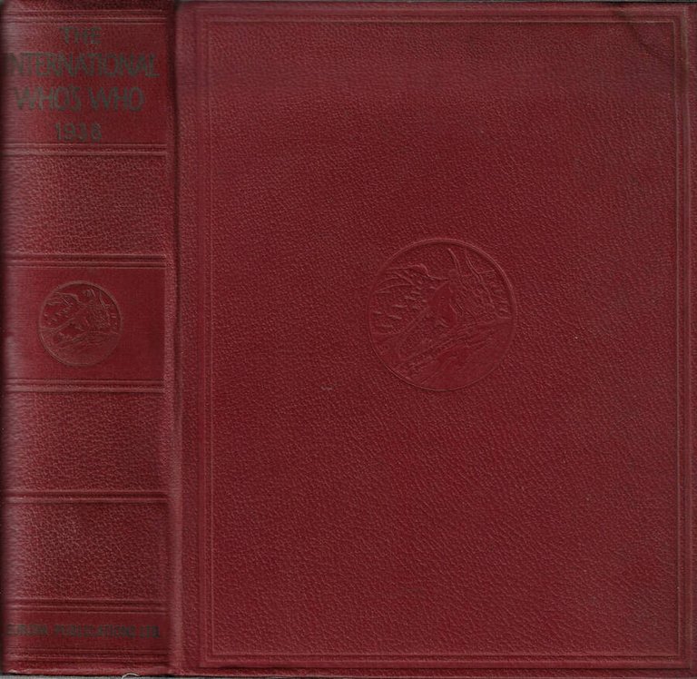 The international who's who 1938