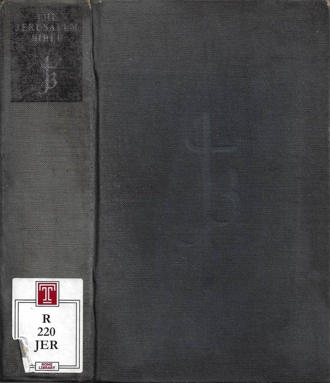 The Jerusalem Bible