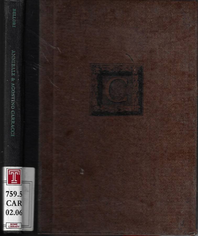 The lives of Annibale and Agostino Carracci | Immagine principale