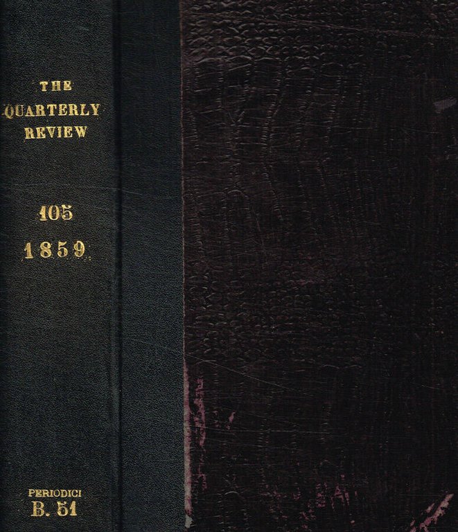 The Quarterly Review vol.105, n.209-210, january & april 1859 | Immagine Gallery 2