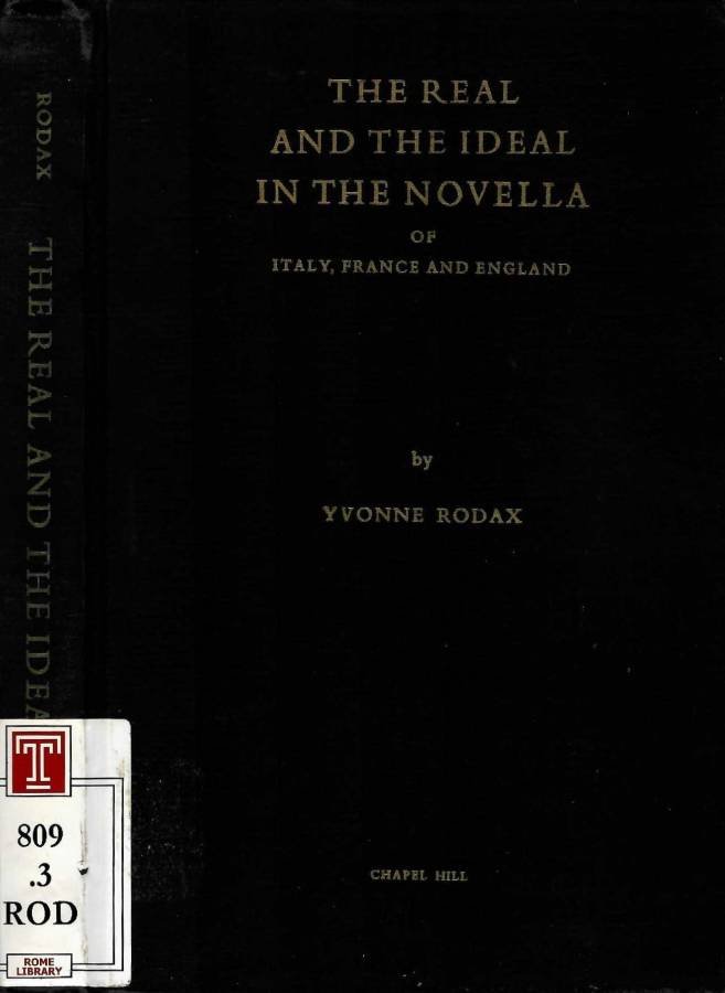 The real and the ideal in the novella of Italy, … | Immagine principale