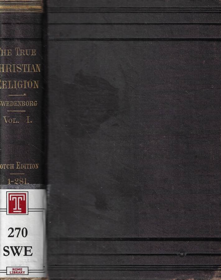 The true Christian religion: containing the Universal Theology of the … | Immagine principale