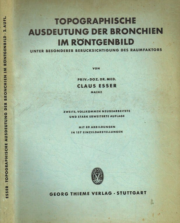 Topographische ausdeutung der bronchien im rontgenbild