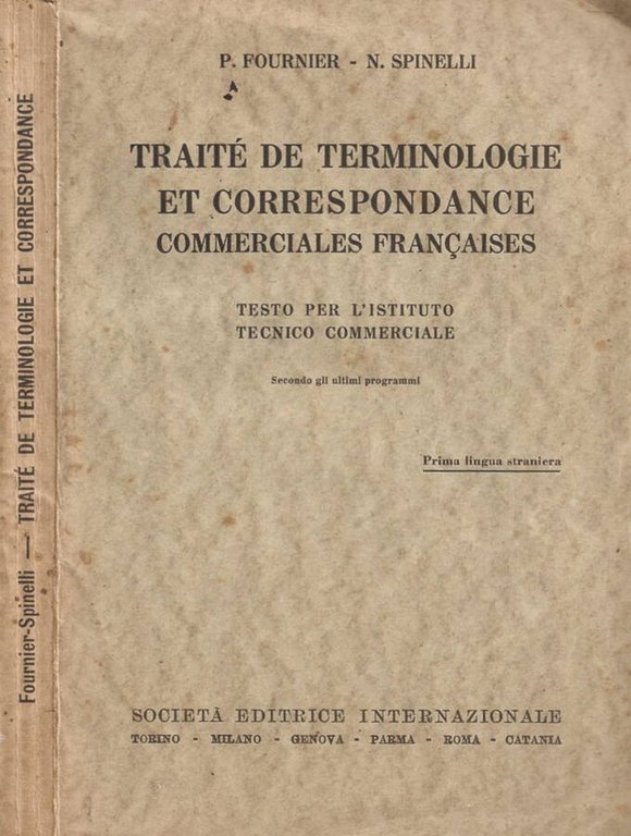 Traité de terminologie et correspondance commerciales francaises | Immagine Gallery 1