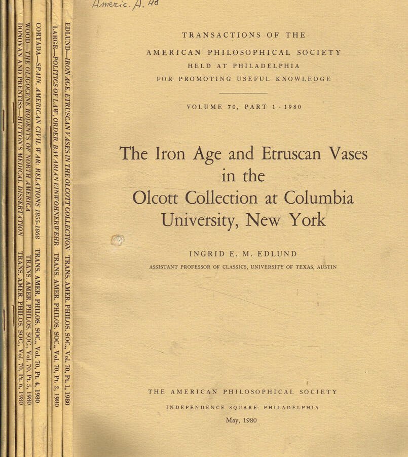 Transactions of the american philosophical society held at philadelphia for … | Immagine principale