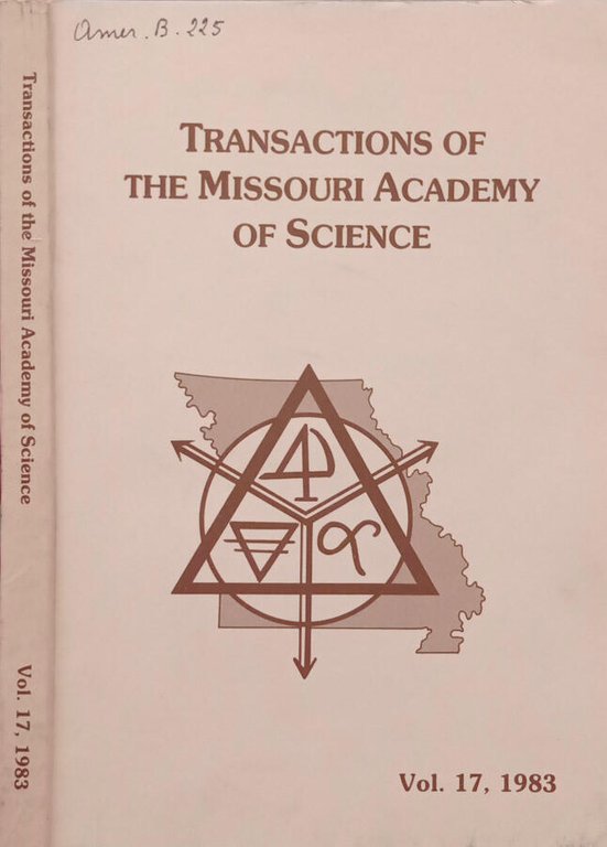 Transactions of the Missouri Academy of Science Vol.17, 1983 | Immagine Gallery 2