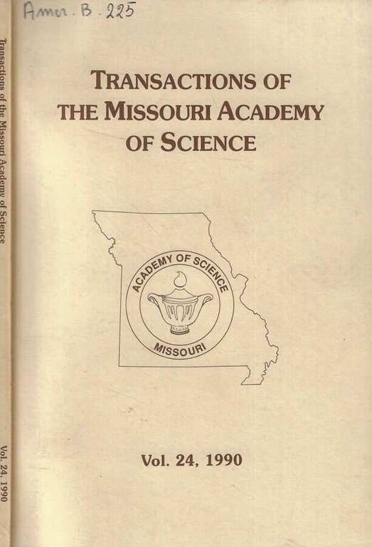 Transactions of the Missouri Academy of Science Vol. 24 Anno …