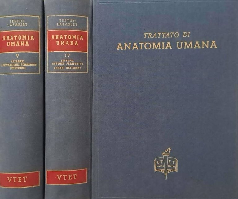 Trattato di anatomia umana. Vol. IV, V