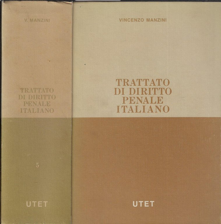 Trattato di diritto penale italiano Vol. V