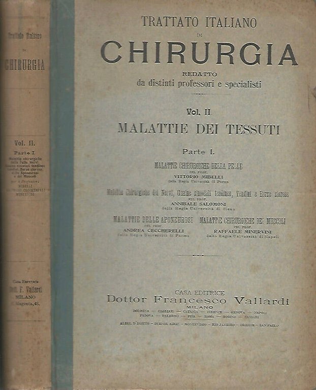 Trattato italiano di chirurgia redatto da distinti professori e specialisti, … | Immagine Gallery 2