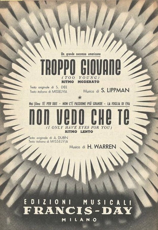 Troppo giovane - Non vedo che te | Immagine Gallery 2