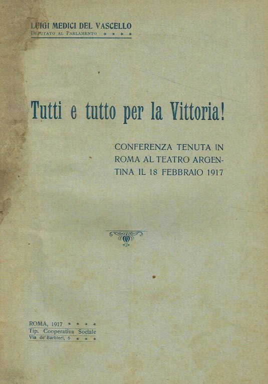 Tutti e tutto per la vittoria!