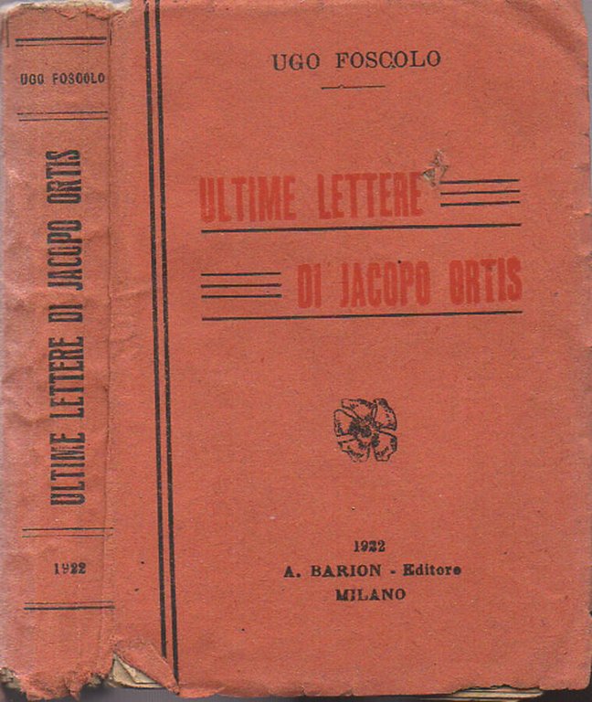 Ultime lettere di Jacopo Ortis | Immagine Gallery 2