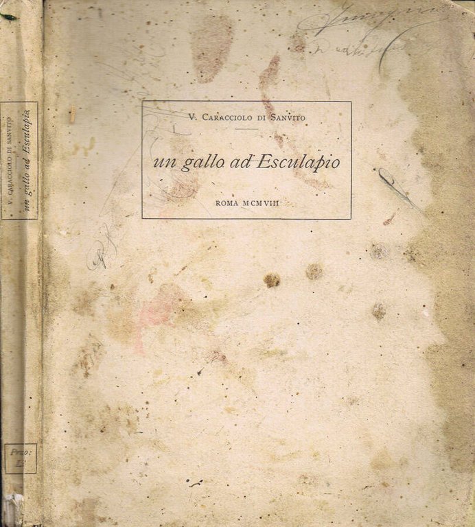 Un Gallo ad Esculapio