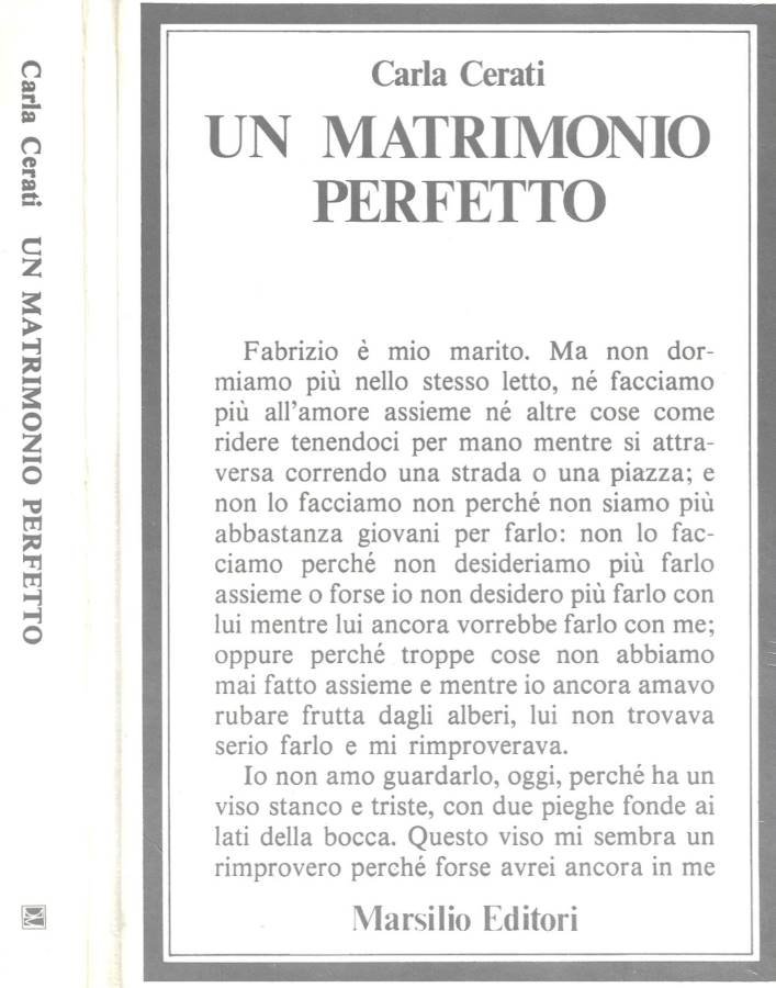Un matrimonio perfetto