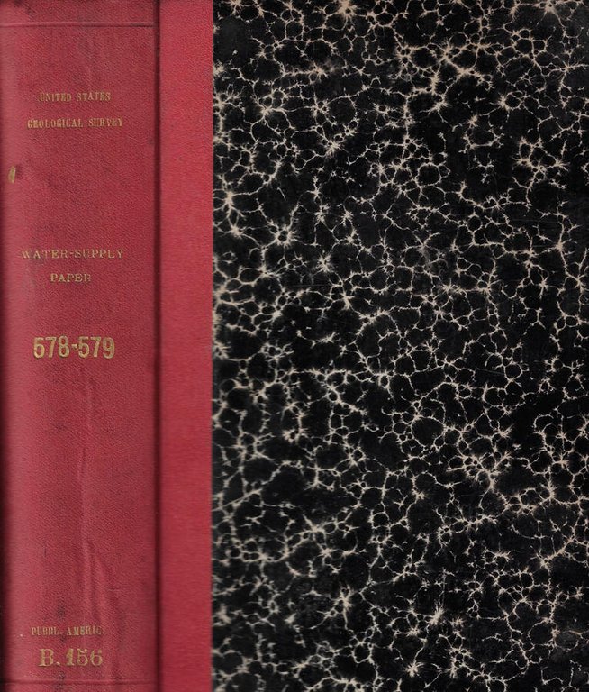 United States Geological Survey Water-Supply Paper 578, 579