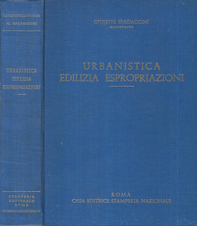 Urbanistica Edilizia Espropriazioni
