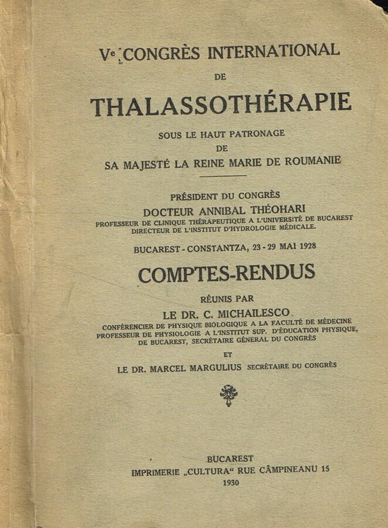 V Congres international de Thalassotherapie | Immagine Gallery 2