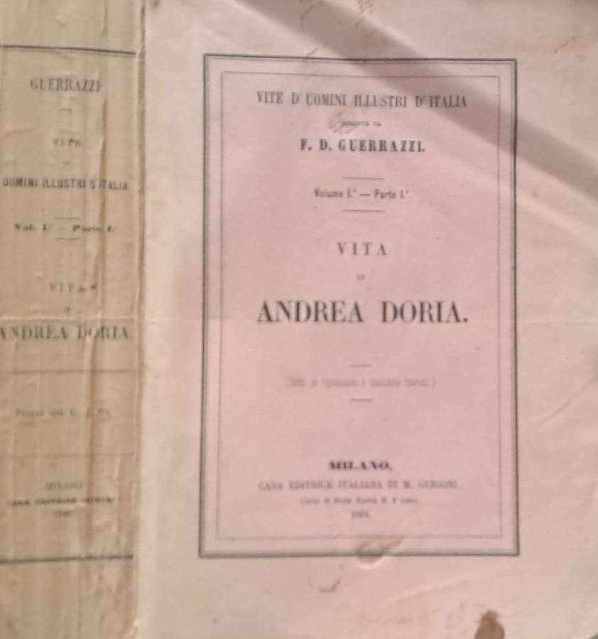 Vita di Andrea Doria. Volume I - Parte I | Immagine principale