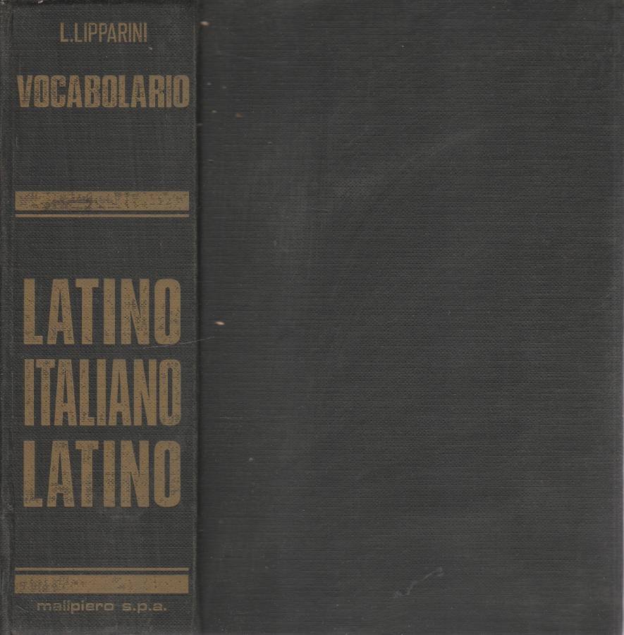 Vocabolario Latino-Italiano Italiano-Latino