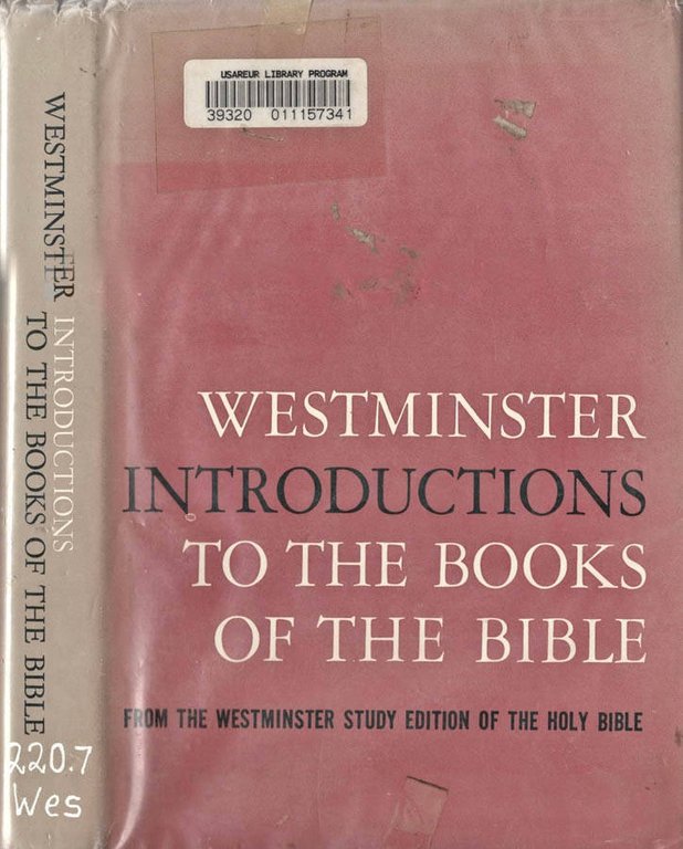Westminster Introductions to the Books of the Bible | Immagine Gallery 2