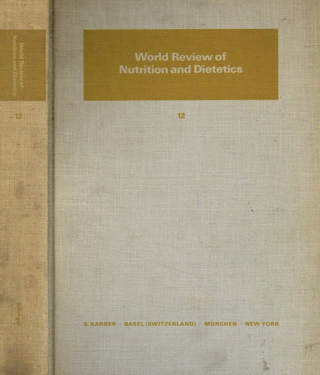 World review of nutrition and dietetics vol.XII | Immagine Gallery 2